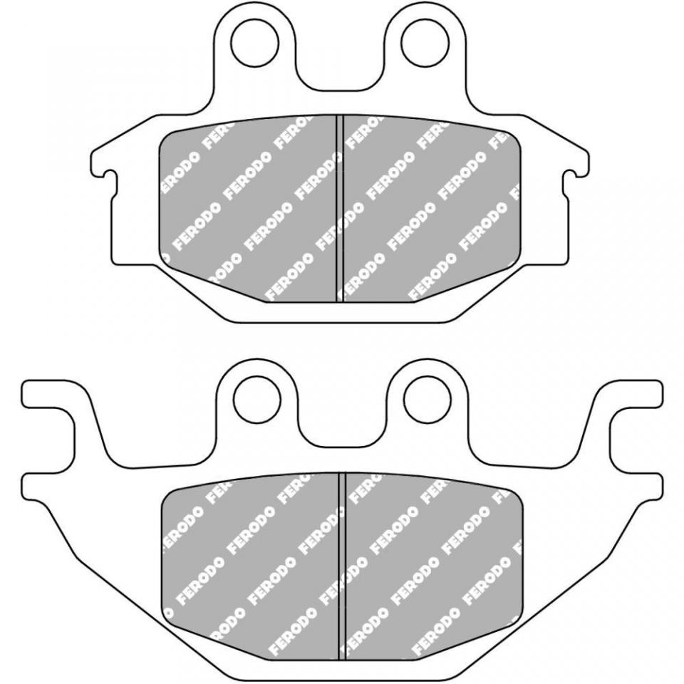 Plaquette de frein Ferodo pour Quad Bombardier 250 DS 2006 à 2008 AVG / AVD / AR Neuf