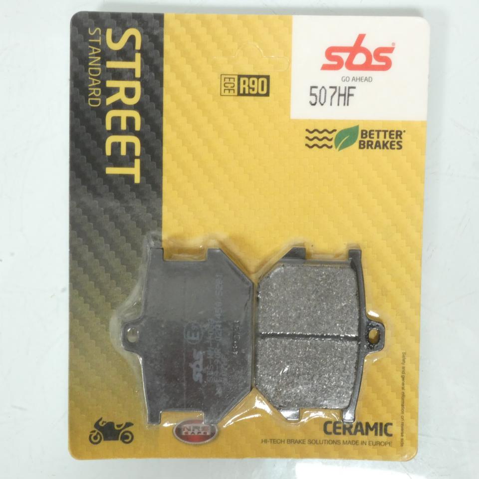 Plaquette de frein SBS pour Moto Yamaha 400 SR 1977 507HF Neuf