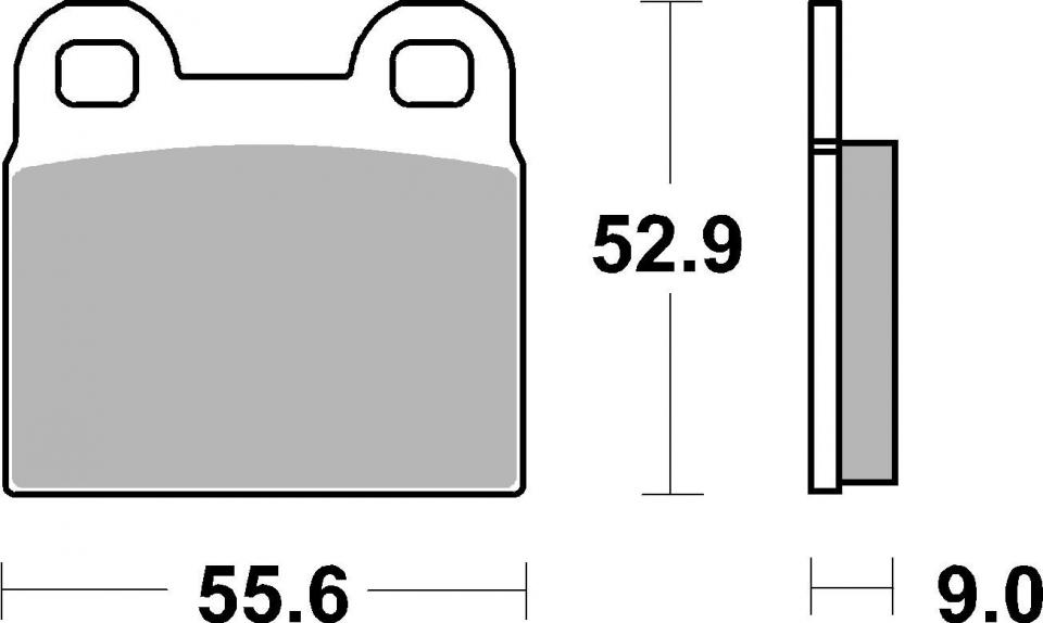 Plaquette de frein SBS pour Auto 527HF Neuf