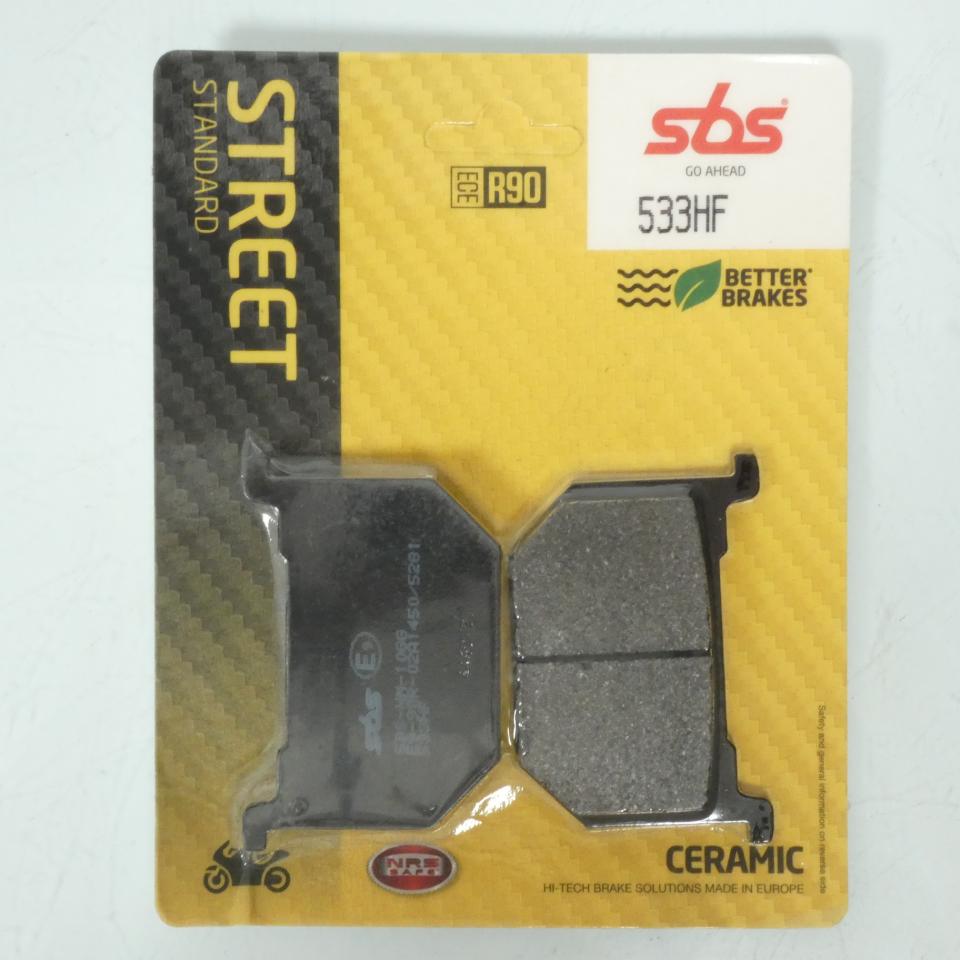 Plaquette de frein SBS pour moto Suzuki 250 GN 1986 à 1997 533HF Neuf