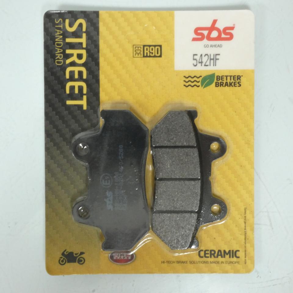 Plaquette de frein SBS pour Moto Honda 400 CB 1981 à 1982 542HF Neuf