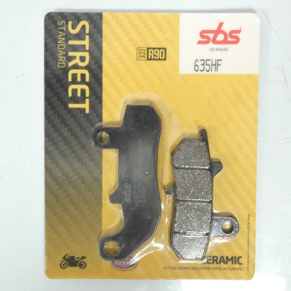 Plaquette de frein SBS pour moto Suzuki 650 DR 1990 à 1995 635HF Neuf