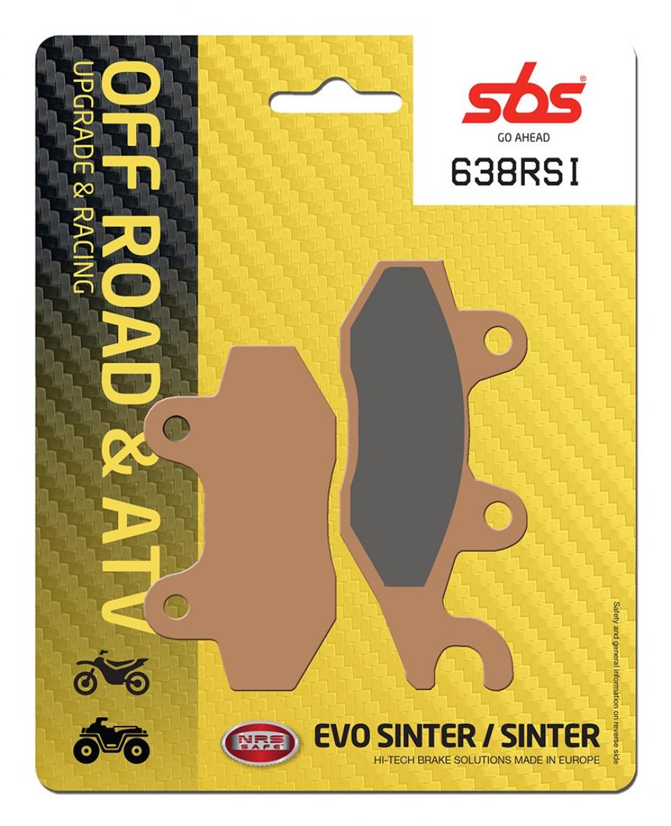 Plaquette de frein SBS pour Auto 638RSI Neuf