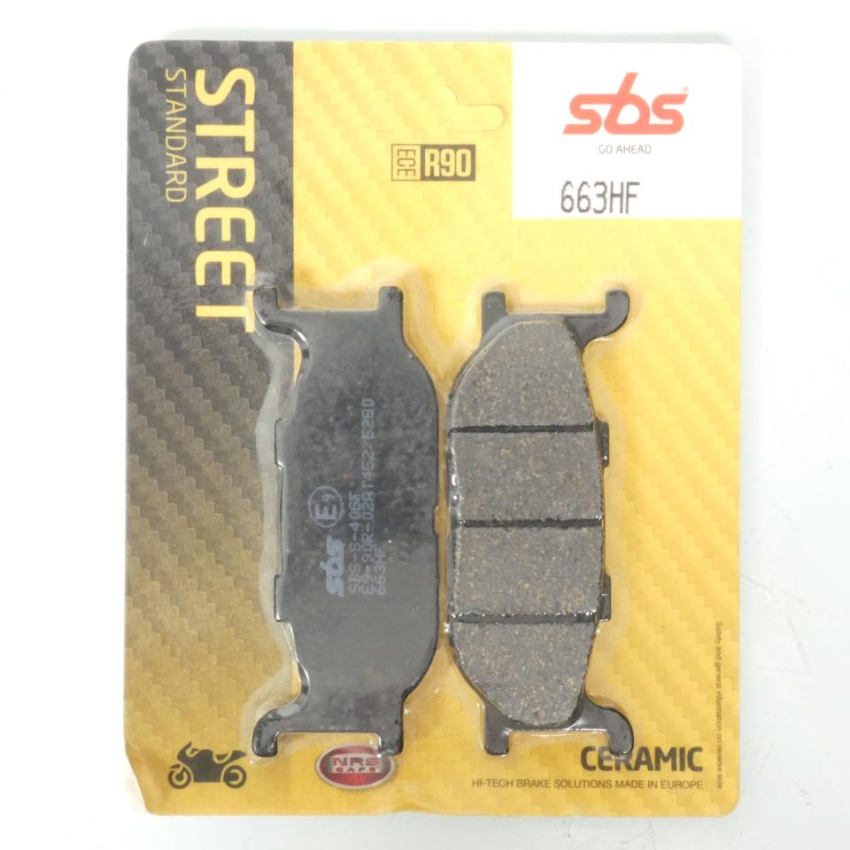 Plaquette de frein SBS pour Scooter MBK 400 Yp Skyliner 2004 à 2013 AV Neuf