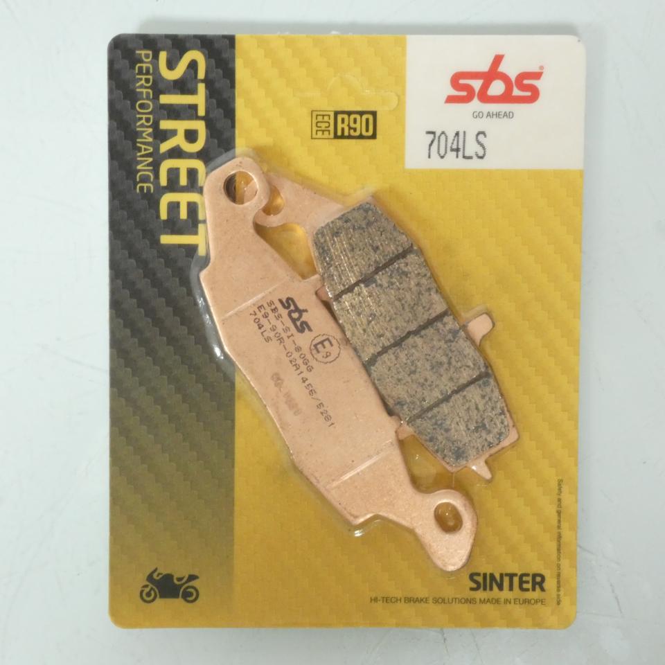 Plaquette de frein SBS pour moto Kawasaki 650 ER6n 2006 à 2016 704LS Neuf