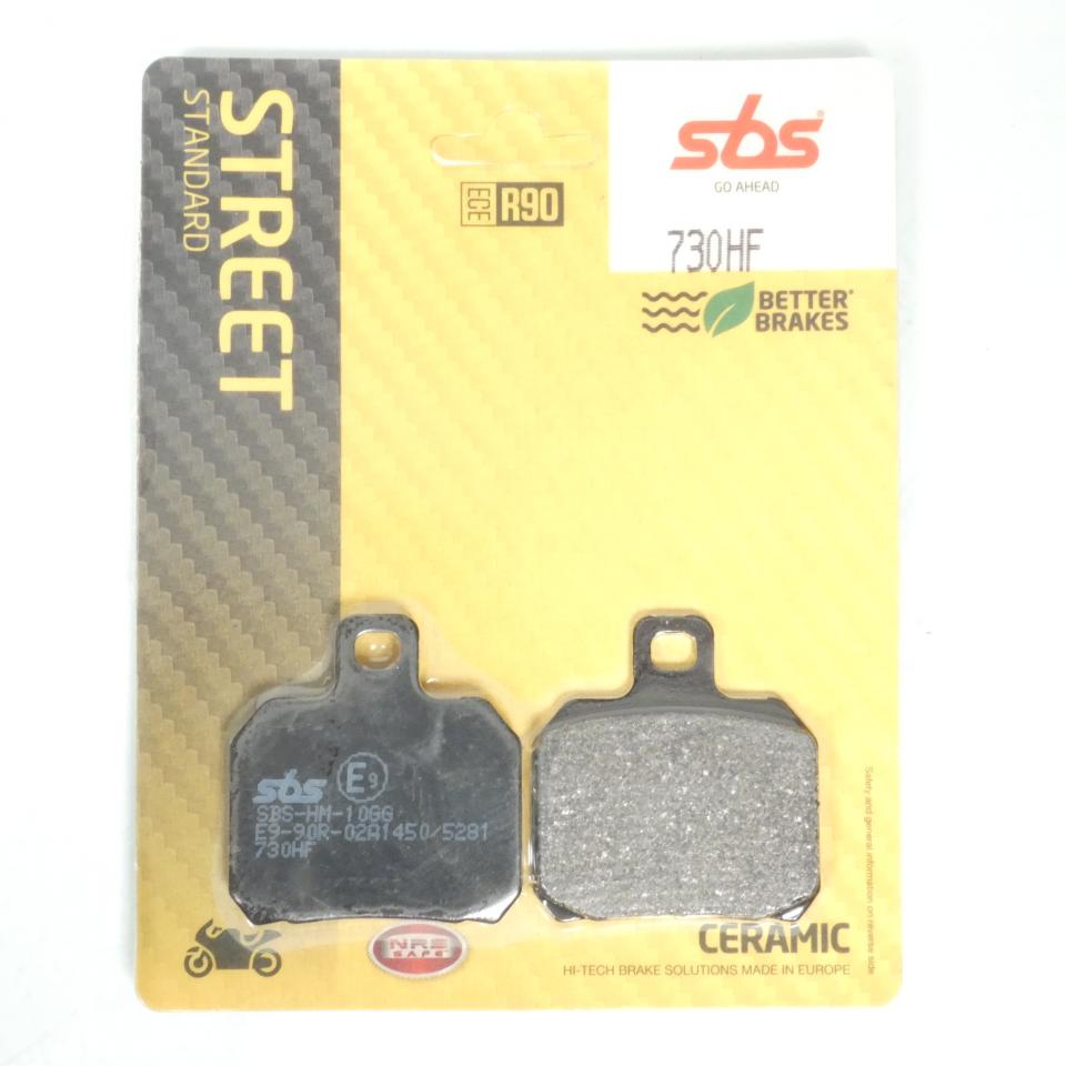 Plaquette de frein SBS pour Moto Aprilia 1000 TUONO V4 2011 à 2013 730HF Neuf