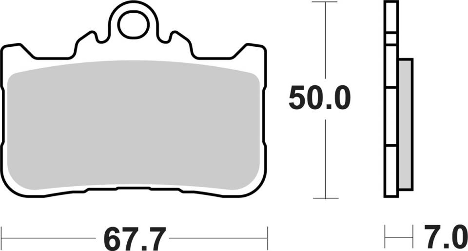 Plaquette de frein SBS pour Auto 994HS Neuf