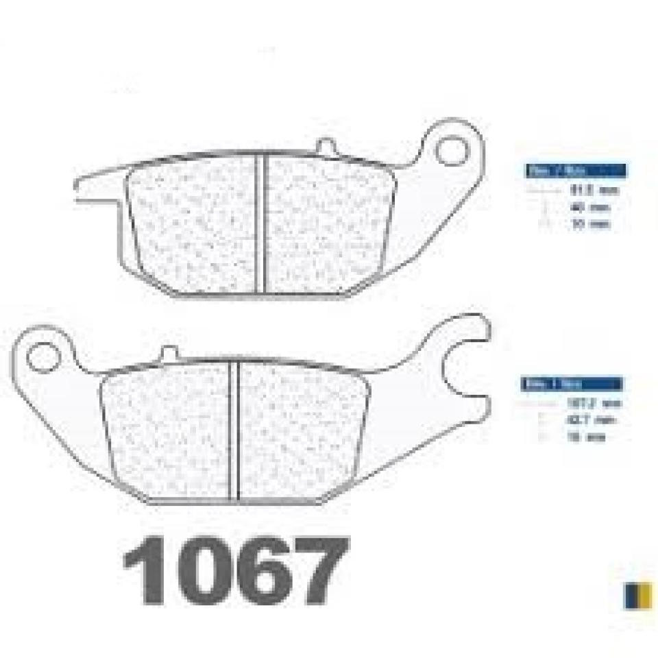 Plaquette de frein CL BRAKES pour Moto Honda 125 Xl V-Varadero 2001 à 2017 Neuf