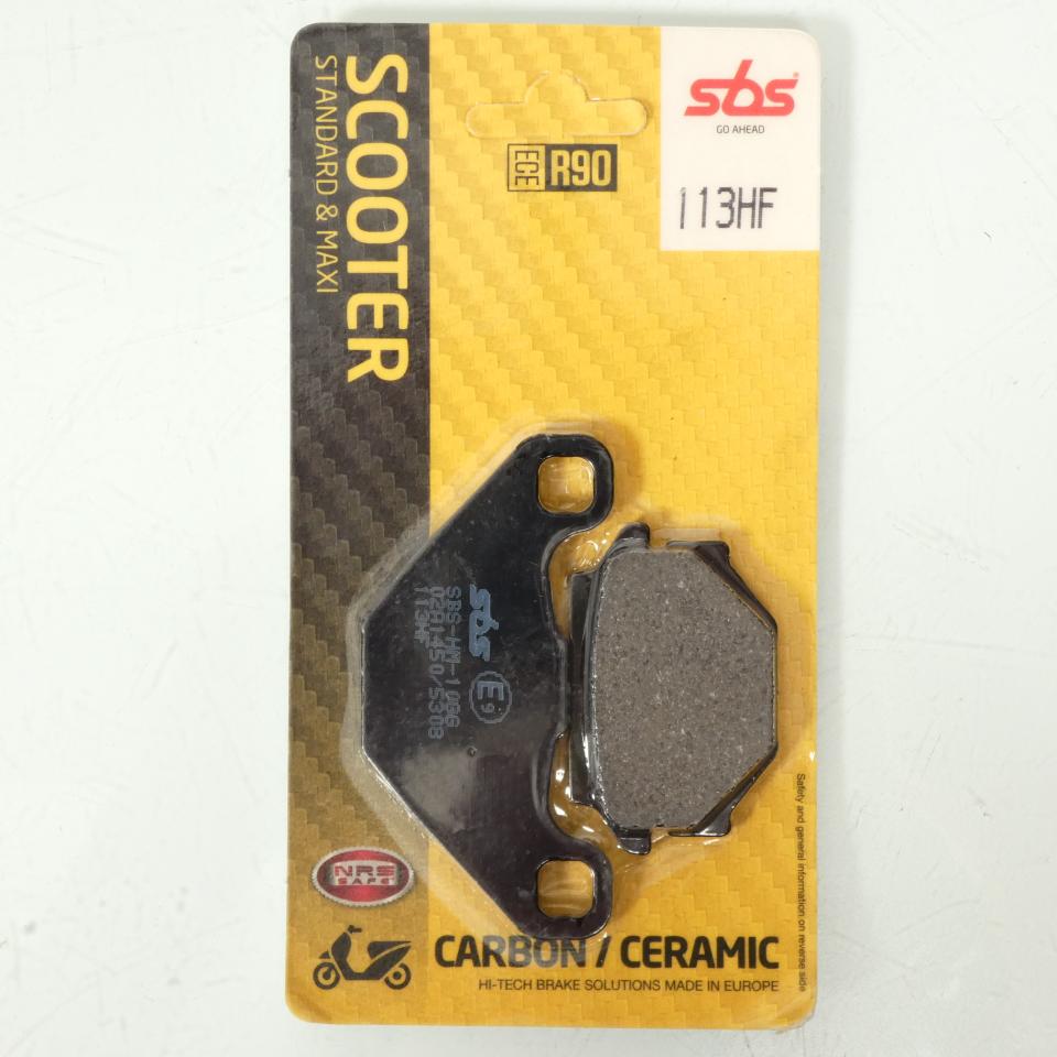 Plaquette de frein SBS pour scooter Malaguti 50 F10 1993 113HF Neuf