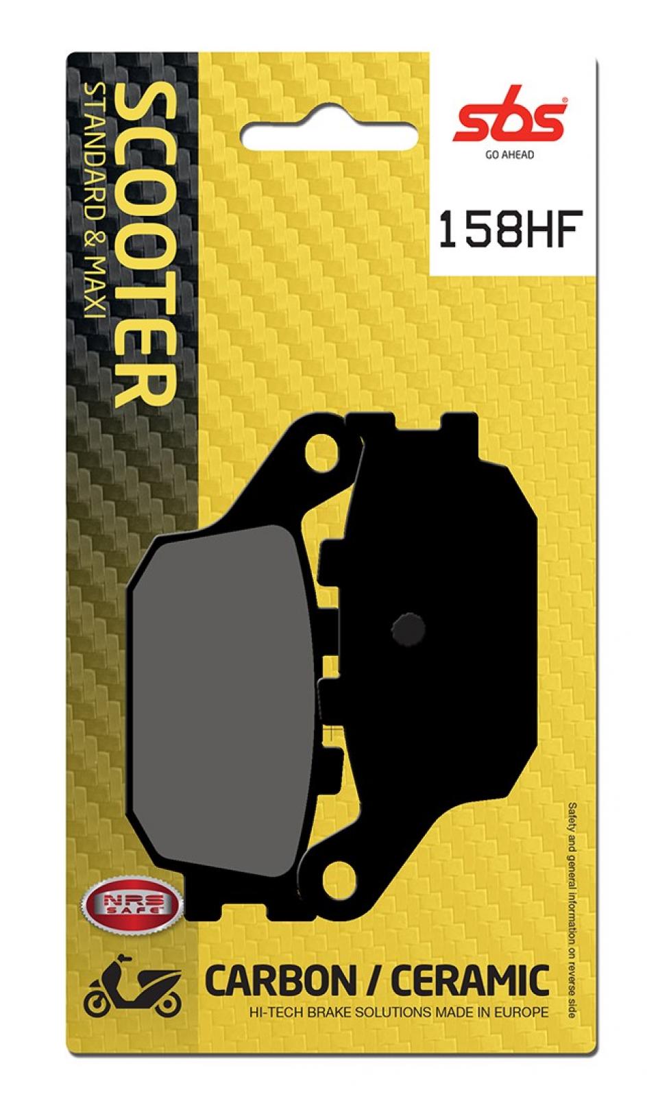 Plaquette de frein SBS pour Auto 158HF Neuf