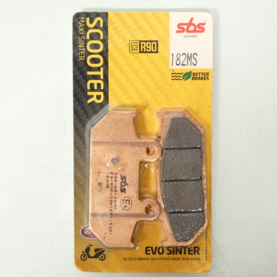 Plaquette de frein SBS pour scooter Suzuki 400 An Burgman 2007 à 2023 182MS Neuf