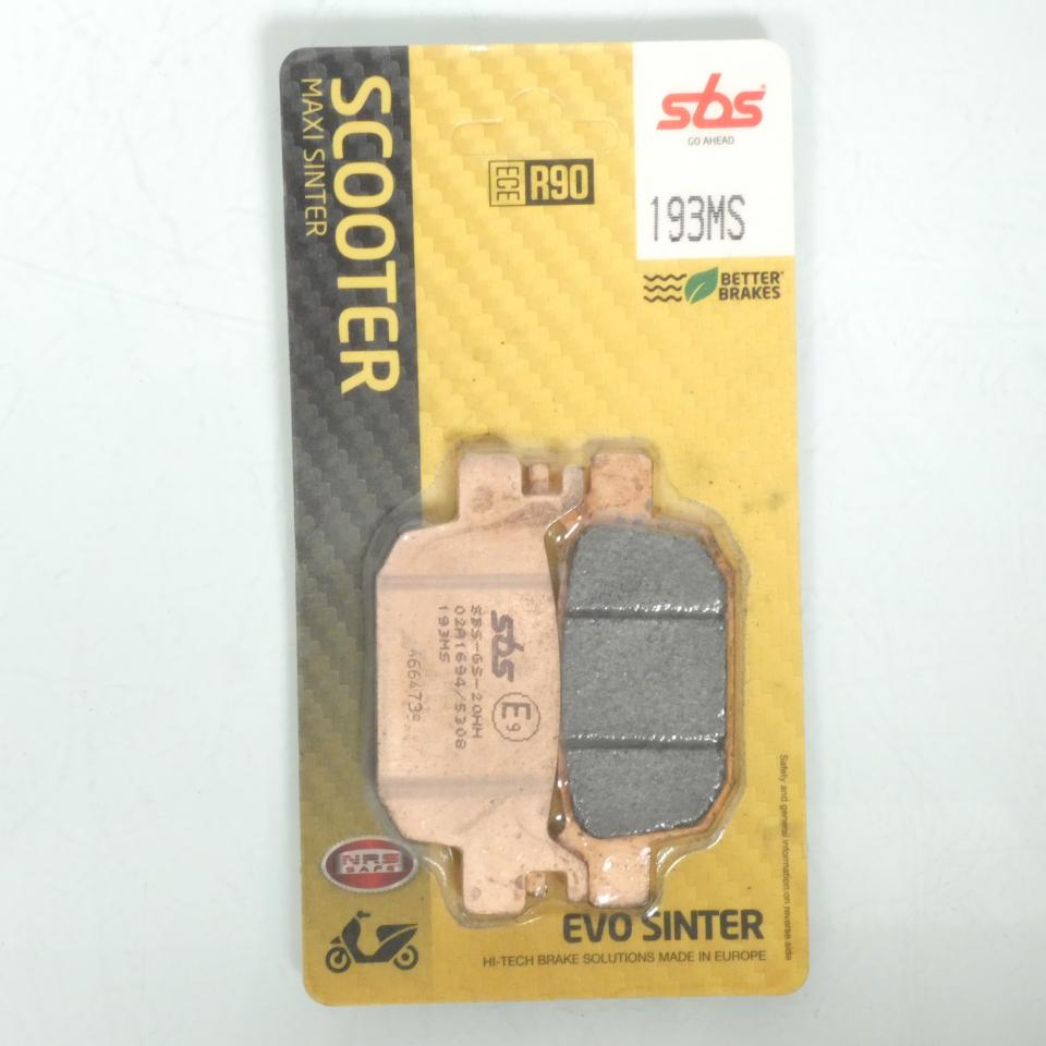Plaquette de frein SBS pour Scooter Honda 350 Forza 2021 à 2025 193MS Neuf