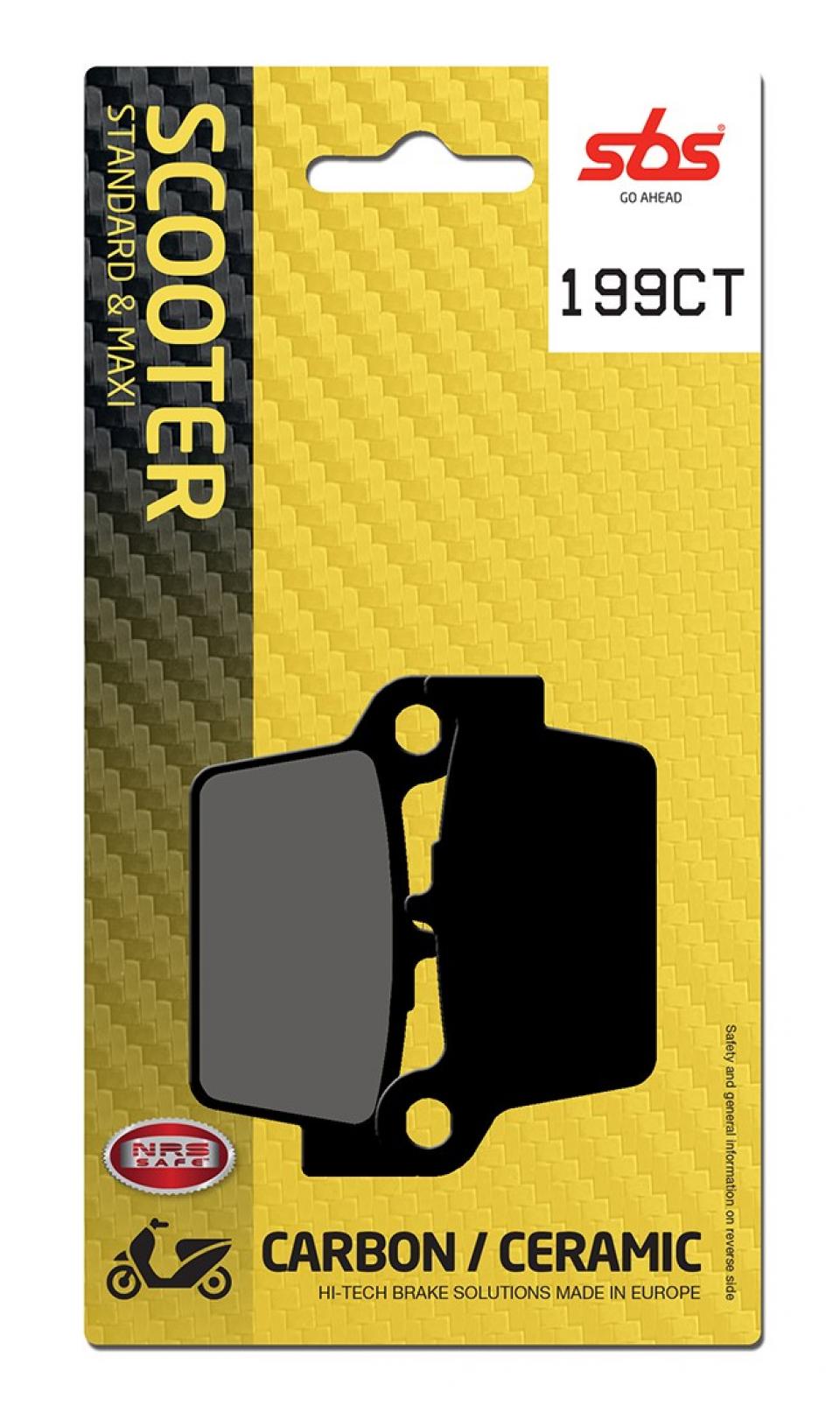 Plaquette de frein SBS pour Auto 199CT Neuf