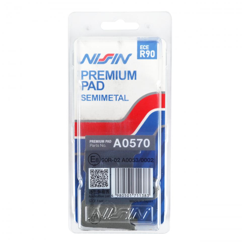 Plaquette de frein Nissin pour Moto Honda 1300 CB Après 2001 Neuf