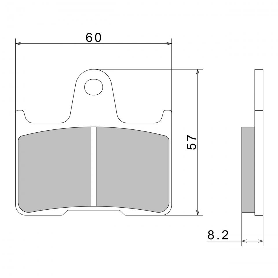 Plaquette de frein Nissin pour Moto Honda 1300 CB Après 2001 Neuf