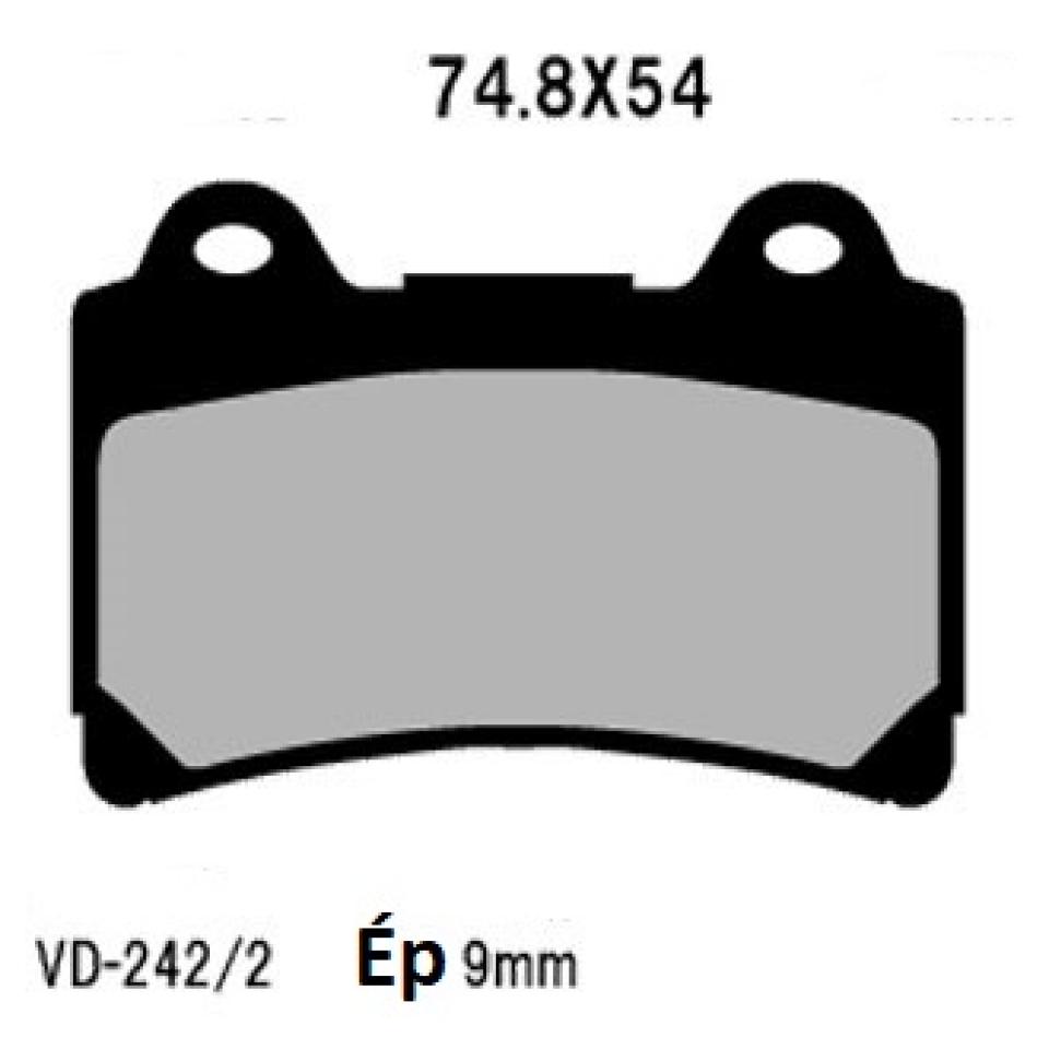 Plaquette de frein Vesrah pour Moto Yamaha 1000 FZR 1987 à 1989 613HF Neuf