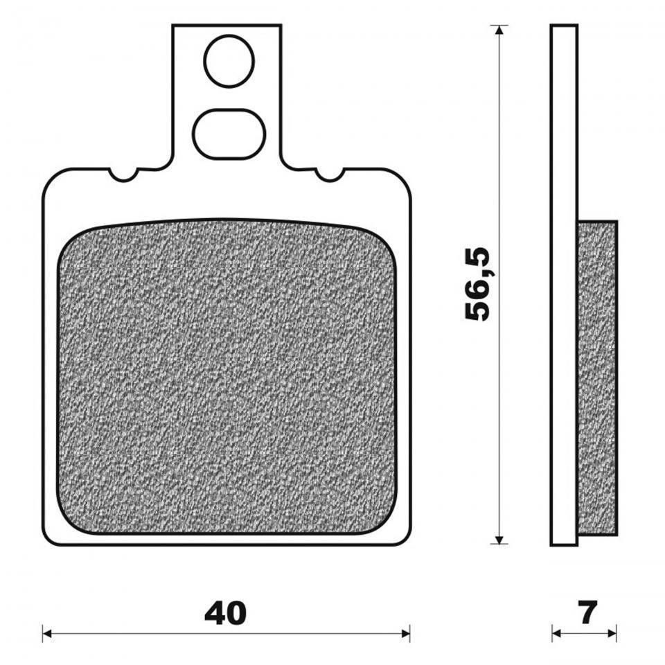 Plaquette de frein Brembo pour Scooter Beta 50 Ark Ac 1996 à 2012 AV Neuf