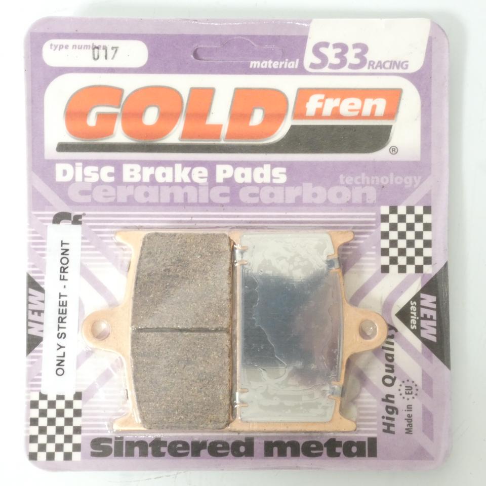 Plaquette de frein Gold Fren pour Moto MZ 1000 SFX 2007 AVG/AVD Neuf