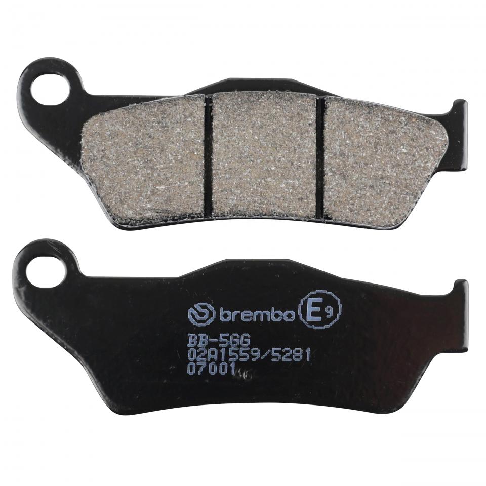 Plaquette de frein Brembo pour Scooter Italjet 125 Dragster 2020 à 2023 Neuf