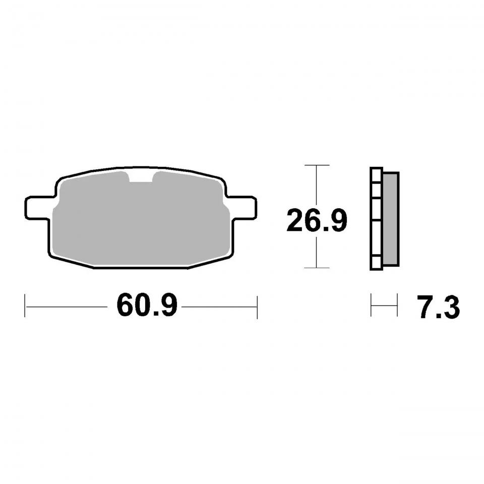 Plaquette de frein Brembo pour Auto Neuf
