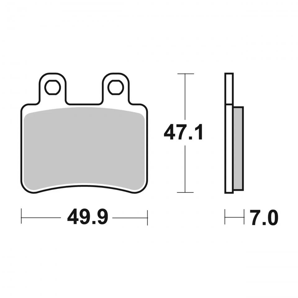 Plaquette de frein Brembo pour Auto Neuf