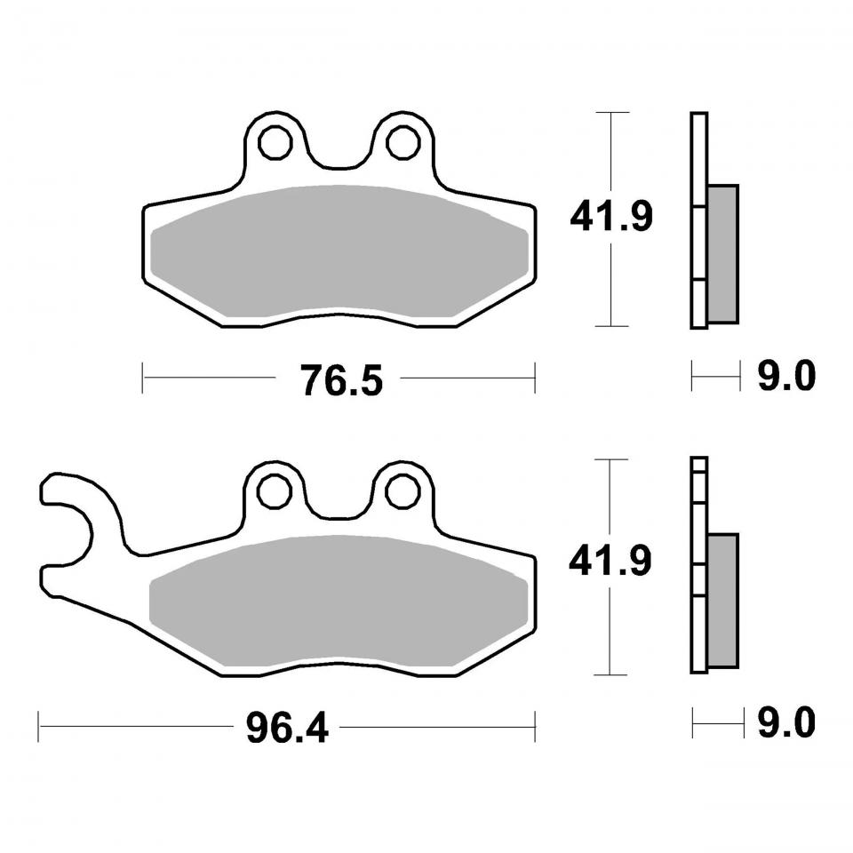 Plaquette de frein Brembo pour Auto Neuf