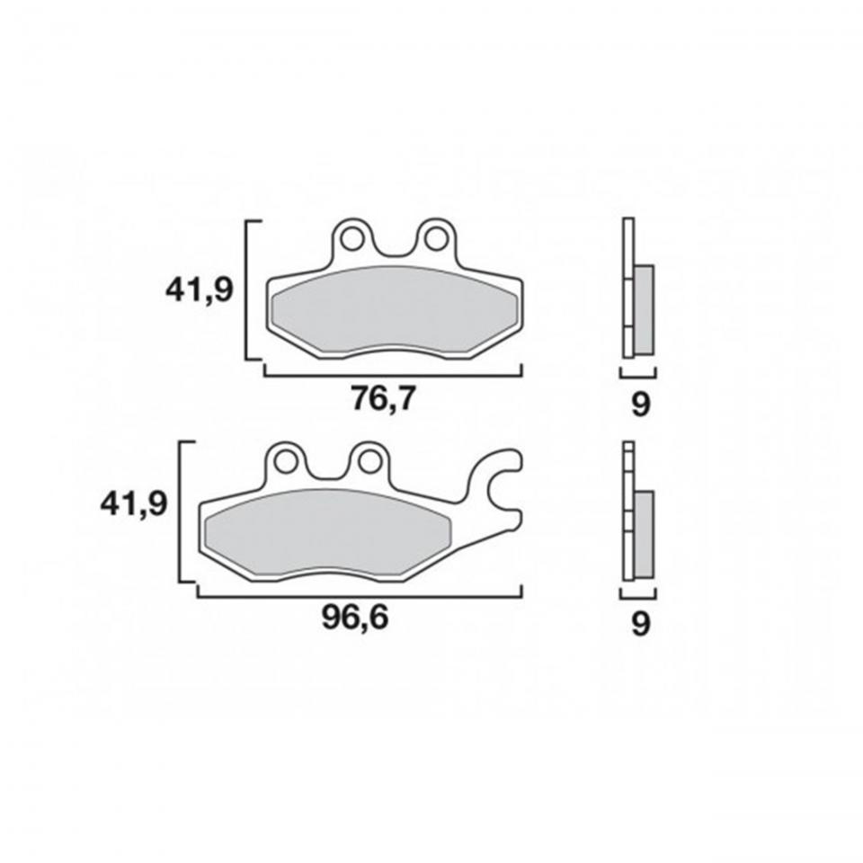 Plaquette de frein Brembo pour Auto Neuf
