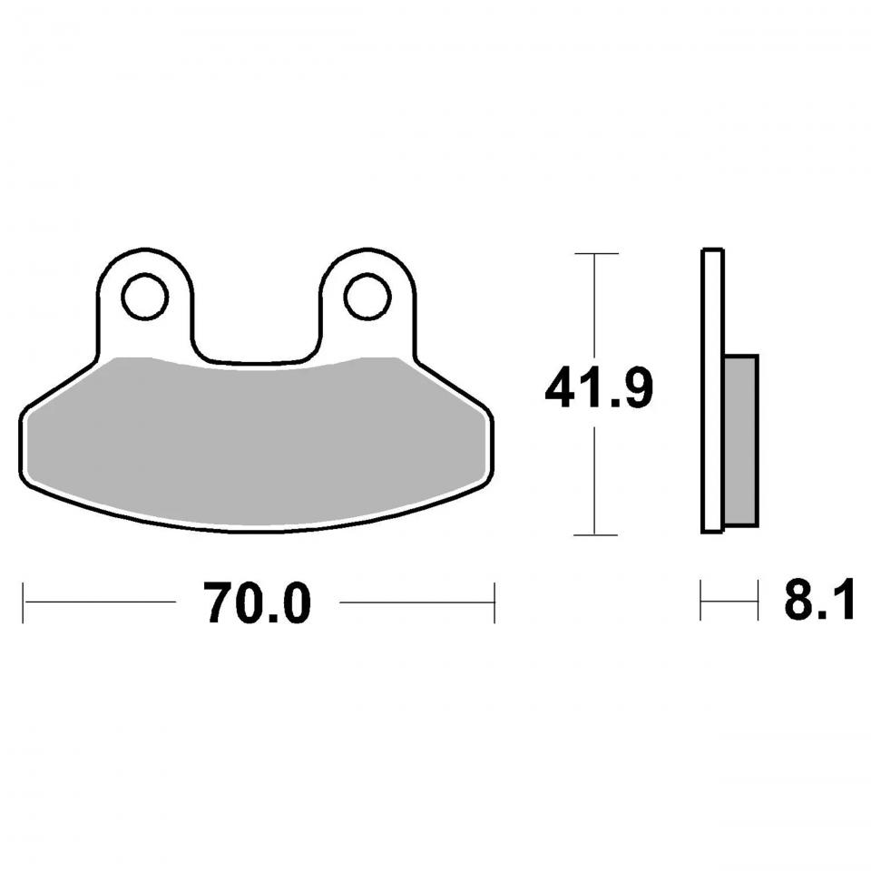 Plaquette de frein Brembo pour Auto Neuf