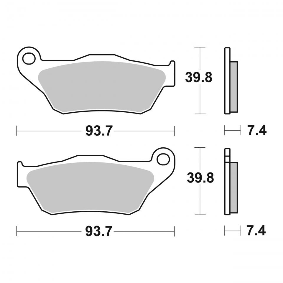 Plaquette de frein Brembo pour Auto Neuf