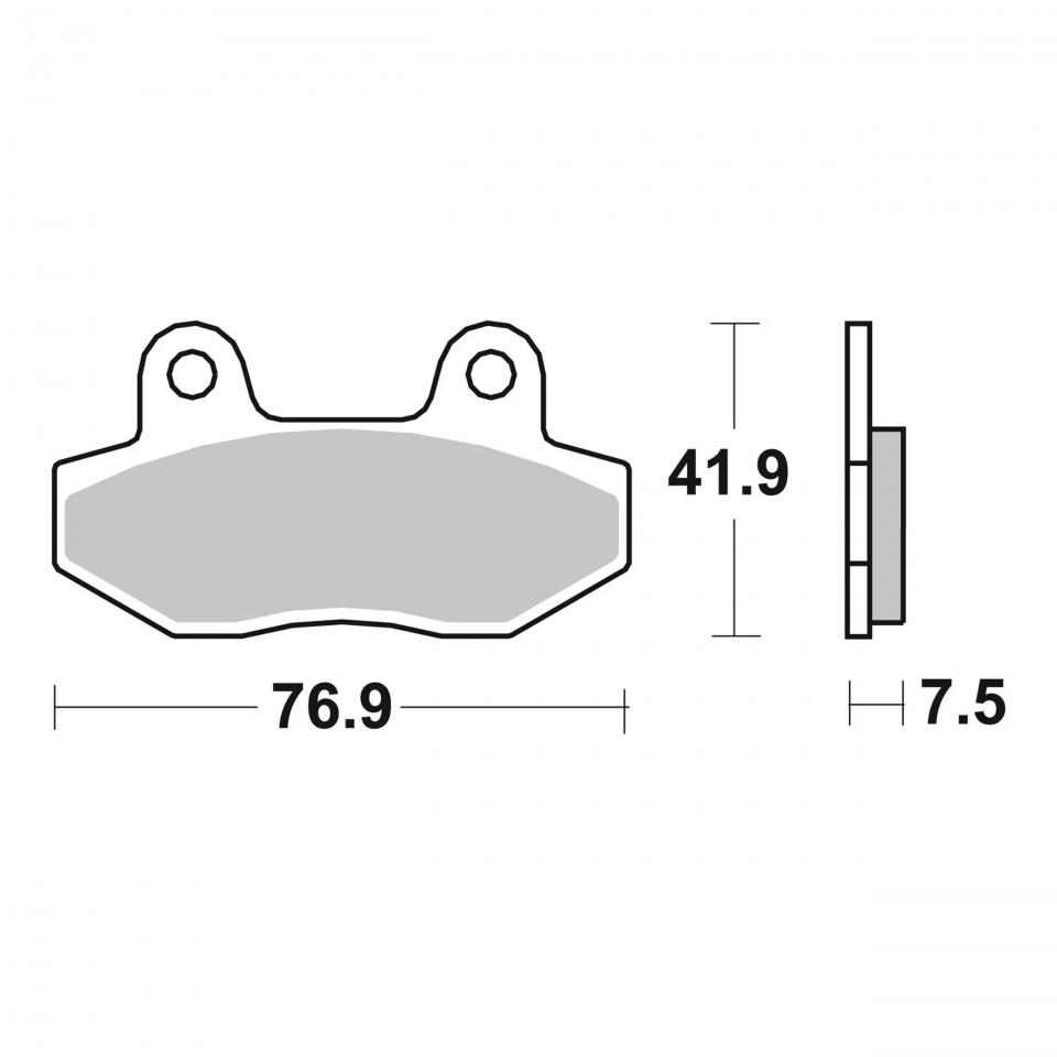 Plaquette de frein Brembo pour Auto Neuf