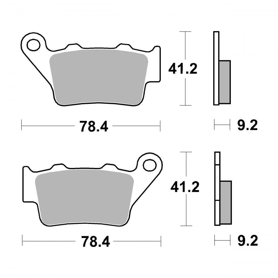Plaquette de frein Brembo pour Auto Neuf