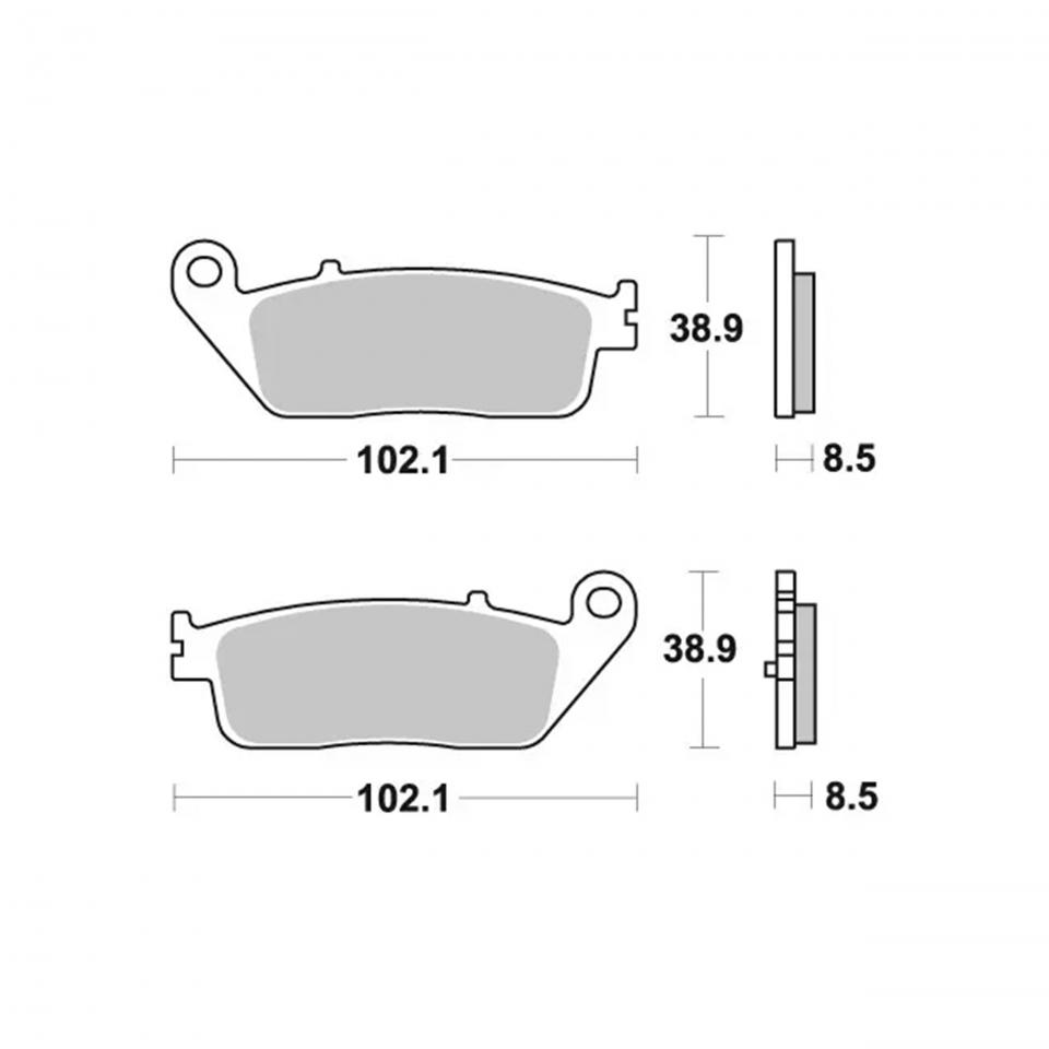 Plaquette de frein Brembo pour Auto Neuf