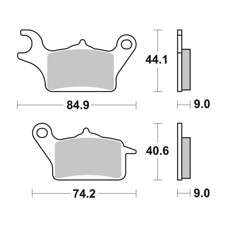 Plaquette de frein Brembo pour Auto Neuf