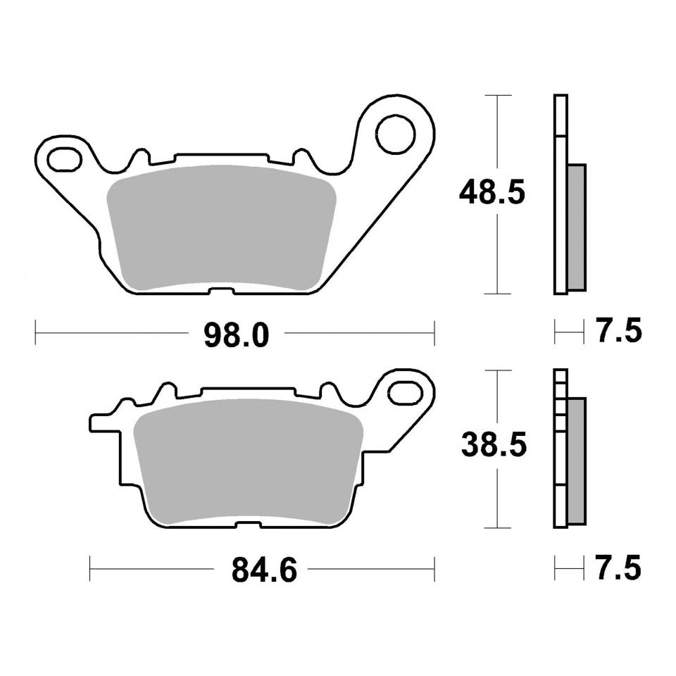 Plaquette de frein Brembo pour Auto Neuf