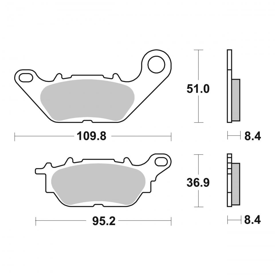Plaquette de frein Brembo pour Auto Neuf
