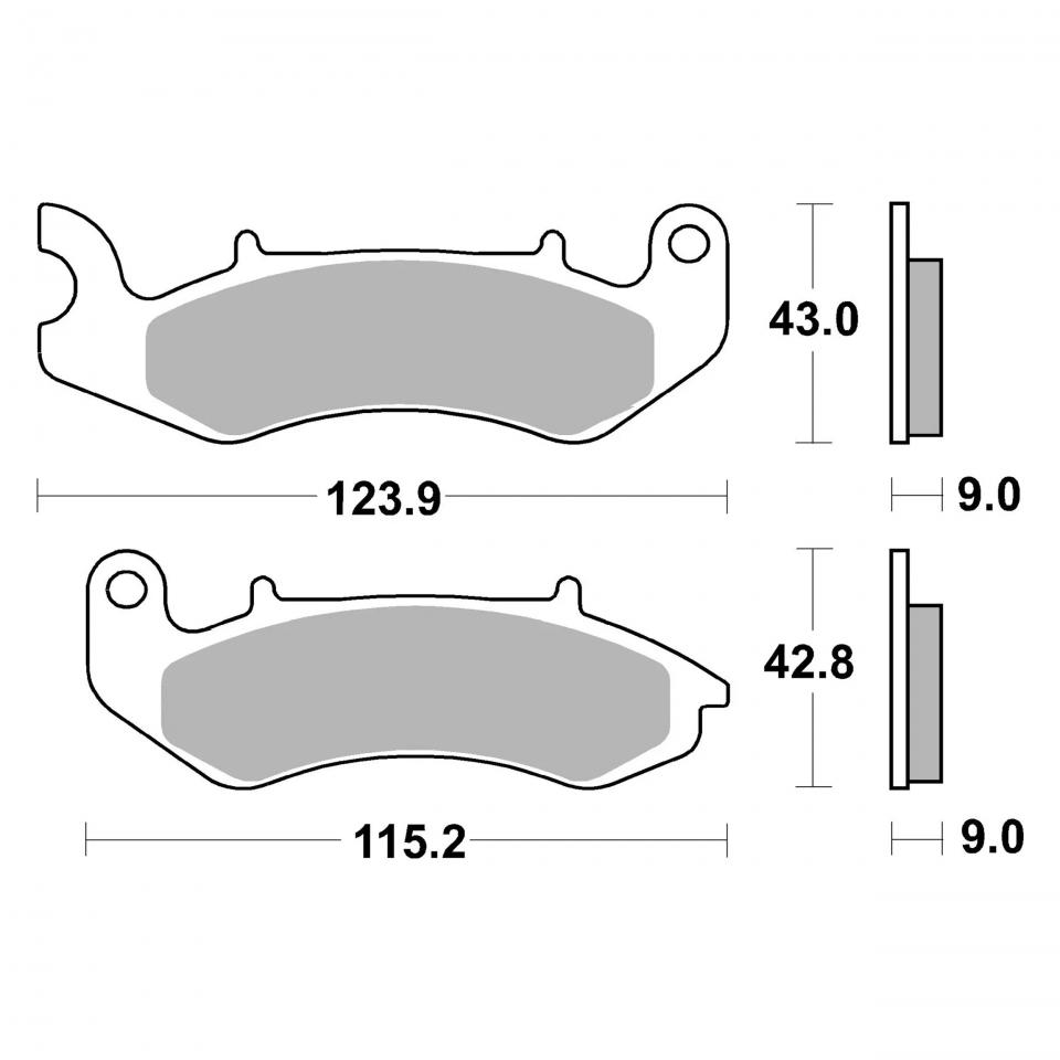 Plaquette de frein Brembo pour Auto Neuf