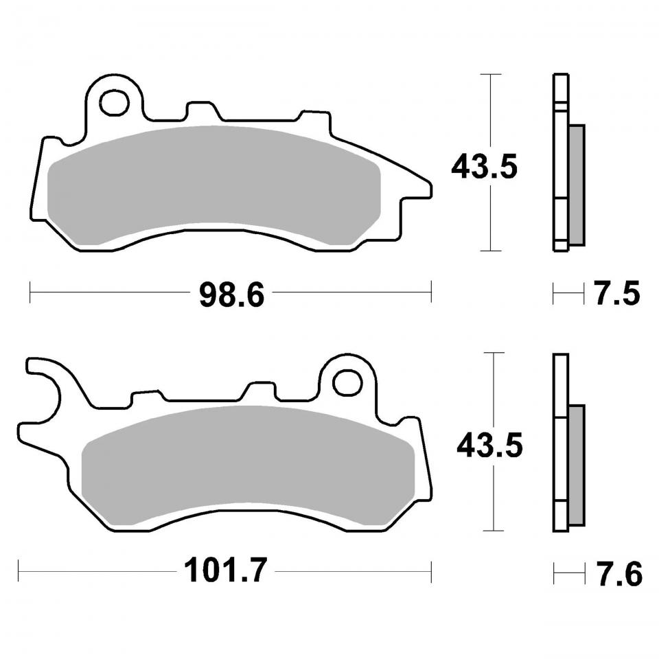 Plaquette de frein Brembo pour Auto Neuf