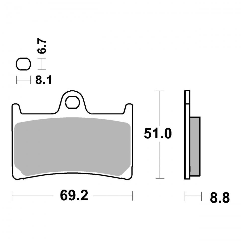 Plaquette de frein Brembo pour Auto Neuf