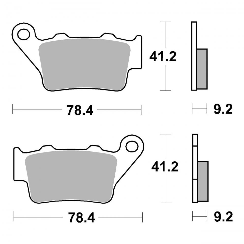 Plaquette de frein Brembo pour Auto Neuf