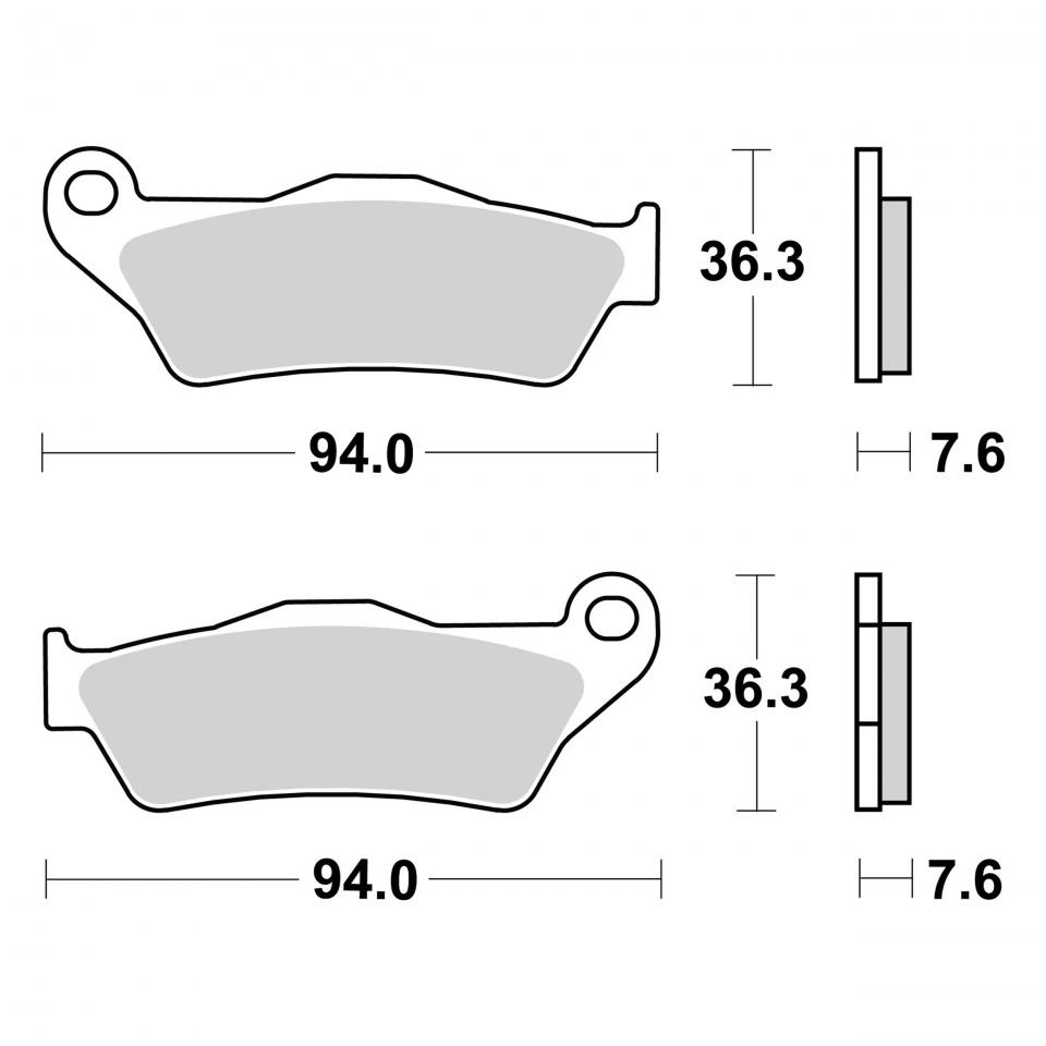 Plaquette de frein Brembo pour Auto Neuf
