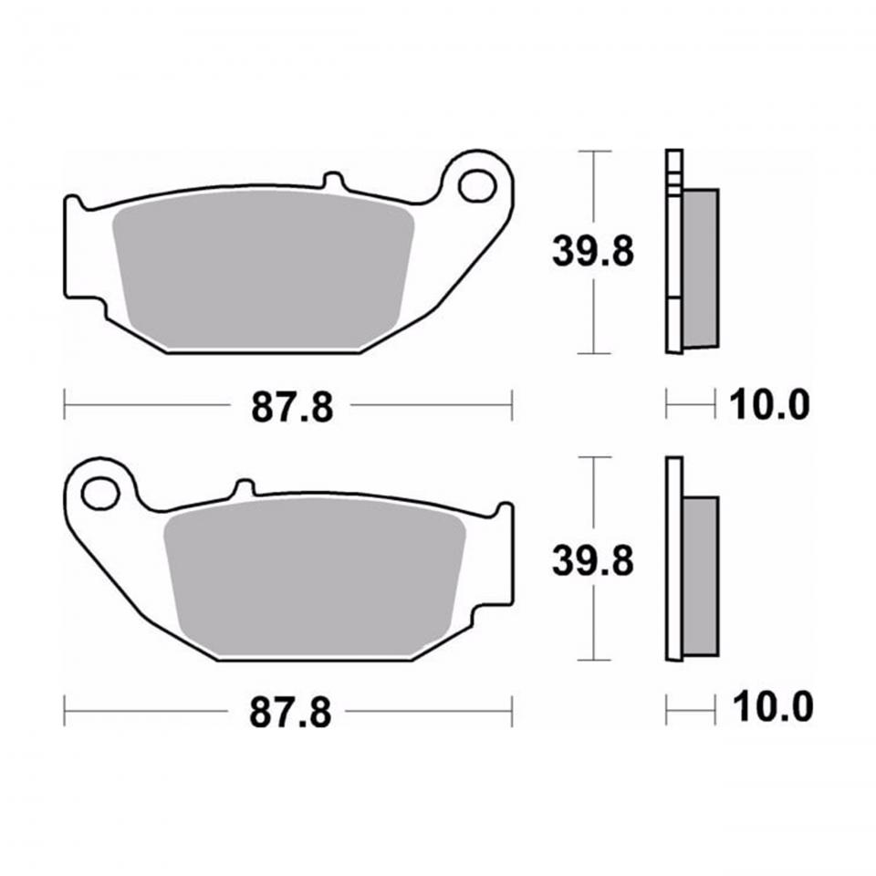 Plaquette de frein Brembo pour Auto Neuf