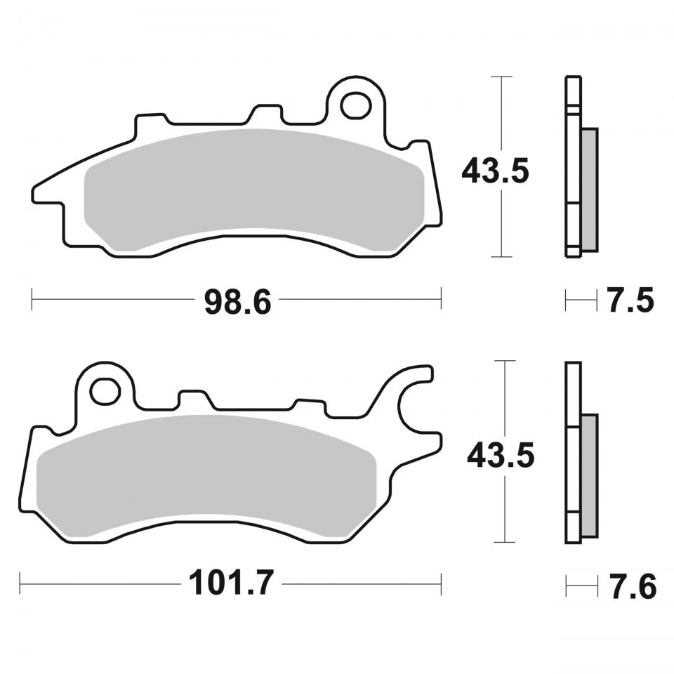 Plaquette de frein Brembo pour Auto Neuf