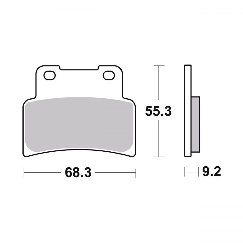 Plaquette de frein Brembo pour Auto Neuf