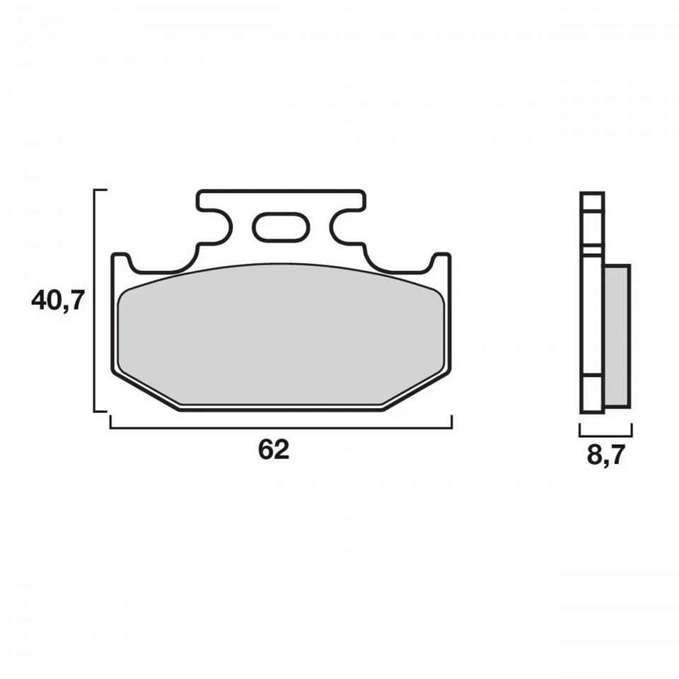 Plaquette de frein Brembo pour Auto Neuf