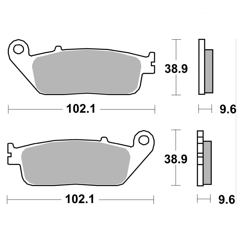 Plaquette de frein Brembo pour Auto Neuf
