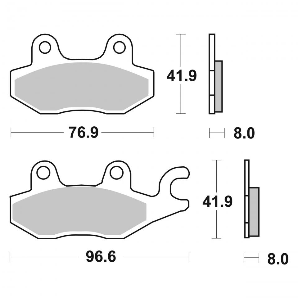 Plaquette de frein Brembo pour Auto Neuf