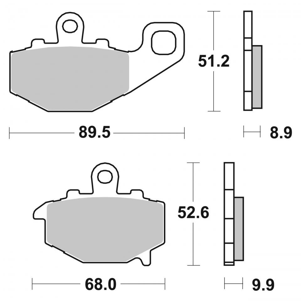 Plaquette de frein Brembo pour Auto Neuf