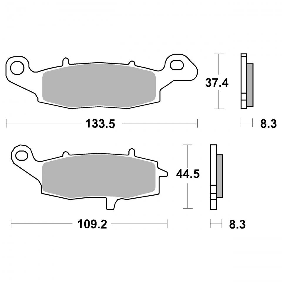 Plaquette de frein Brembo pour Auto Neuf
