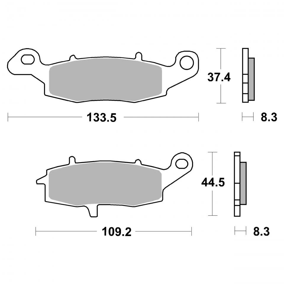 Plaquette de frein Brembo pour Auto Neuf