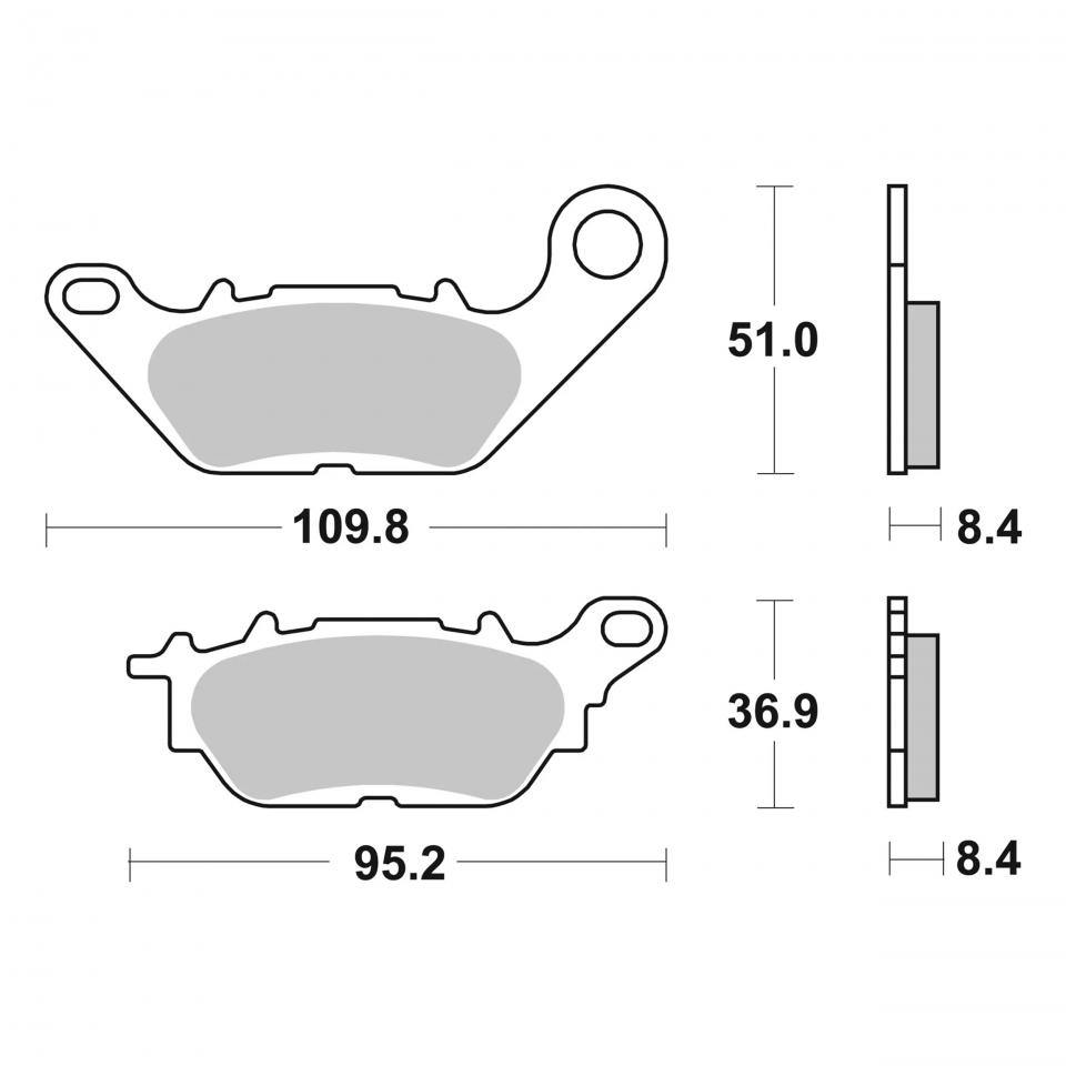 Plaquette de frein Brembo pour Auto Neuf